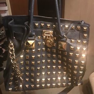 Micheal Kors Hamilton Bag and wristlet